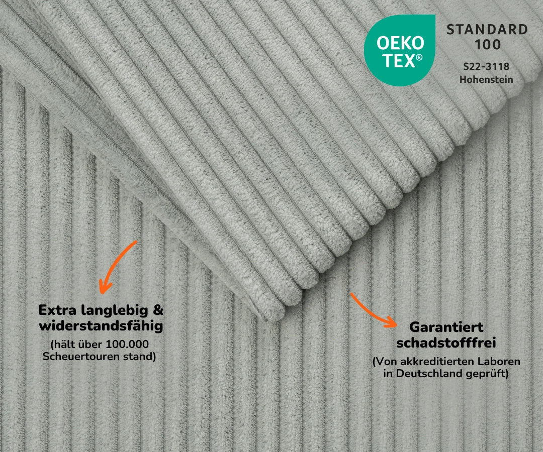 Housse de pouf pour canapé familial