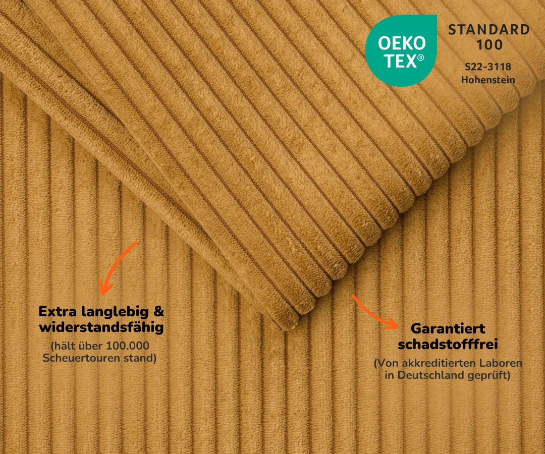 Housse de pouf pour canapé familial