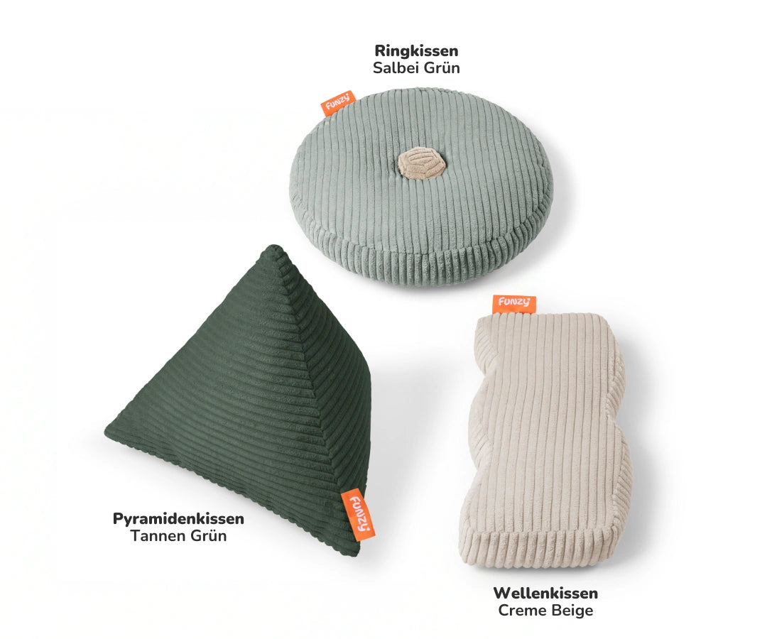 Ensemble d'oreillers amusants