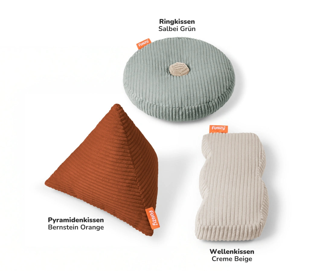 Ensemble d'oreillers amusants