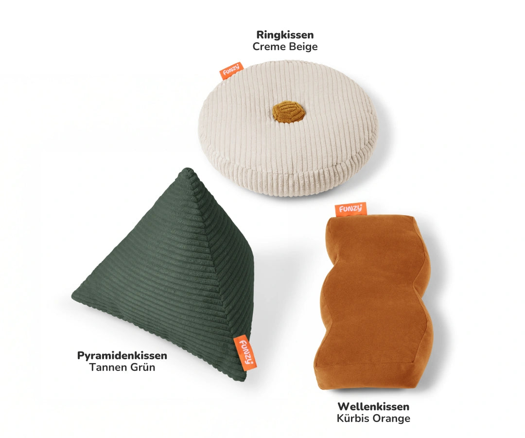 Ensemble d'oreillers amusants