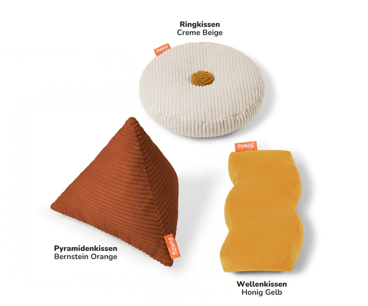 Ensemble d'oreillers amusants