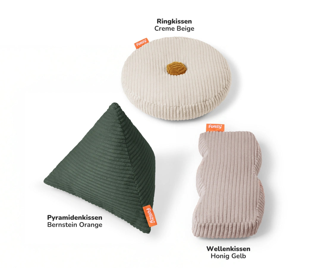 Ensemble d'oreillers amusants