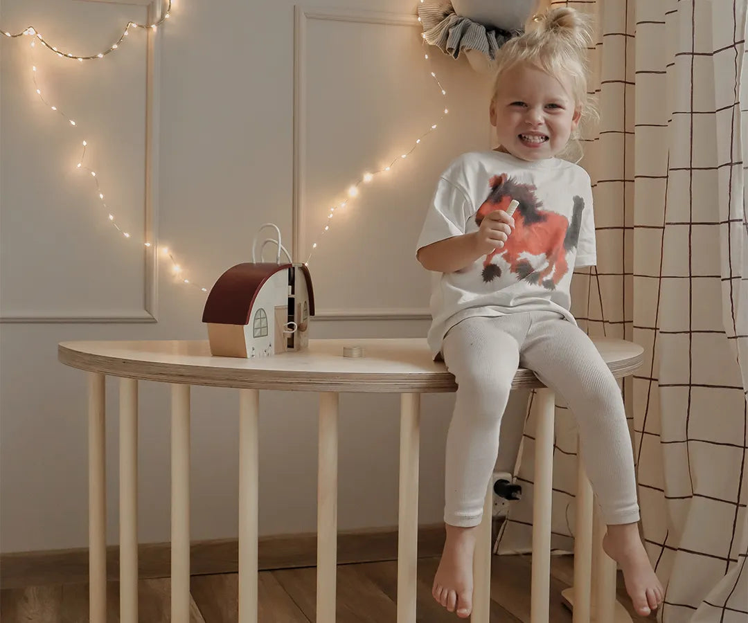 Ensemble arche d'escalade et coussin Funzy