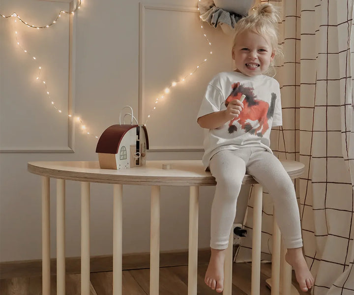 Ensemble arche d'escalade et coussin Funzy