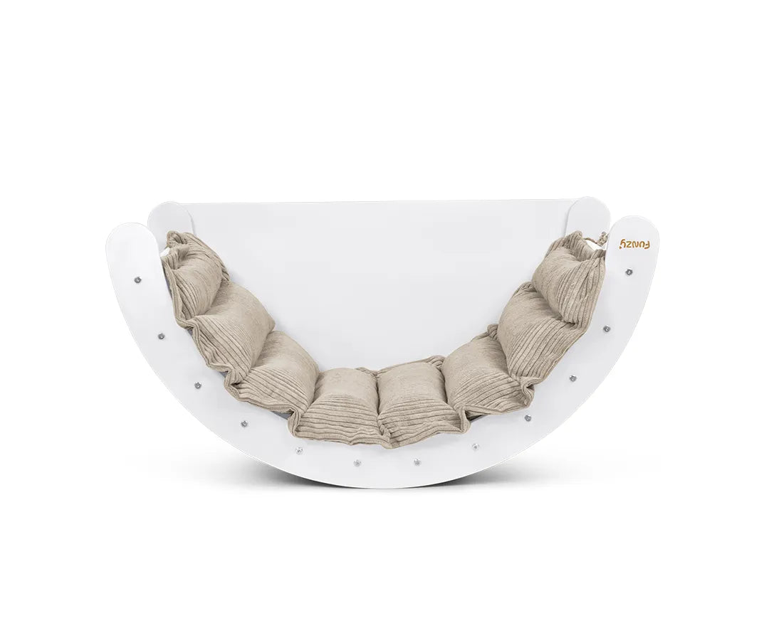 Ensemble arche d'escalade et coussin