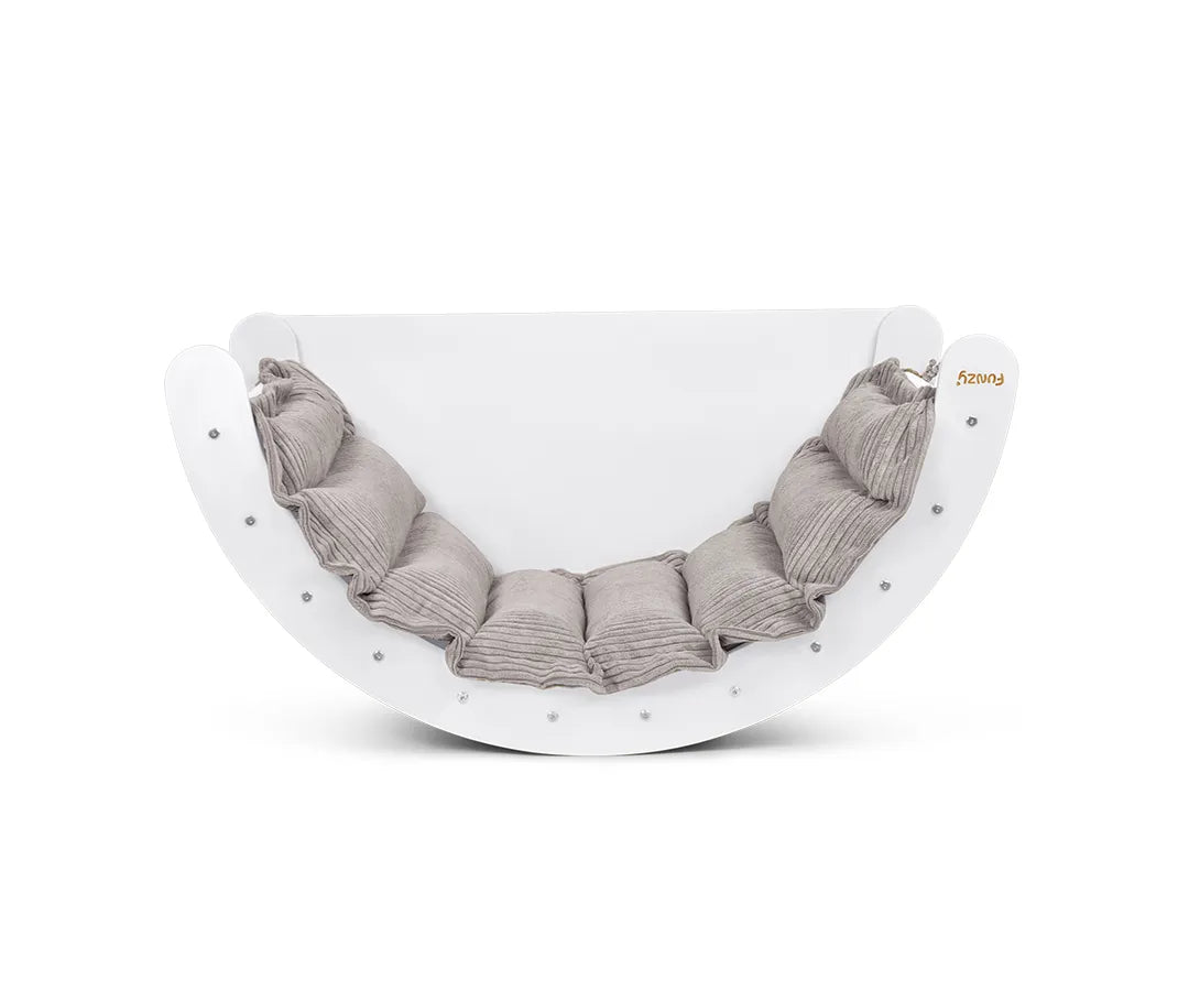 Ensemble arche d'escalade et coussin
