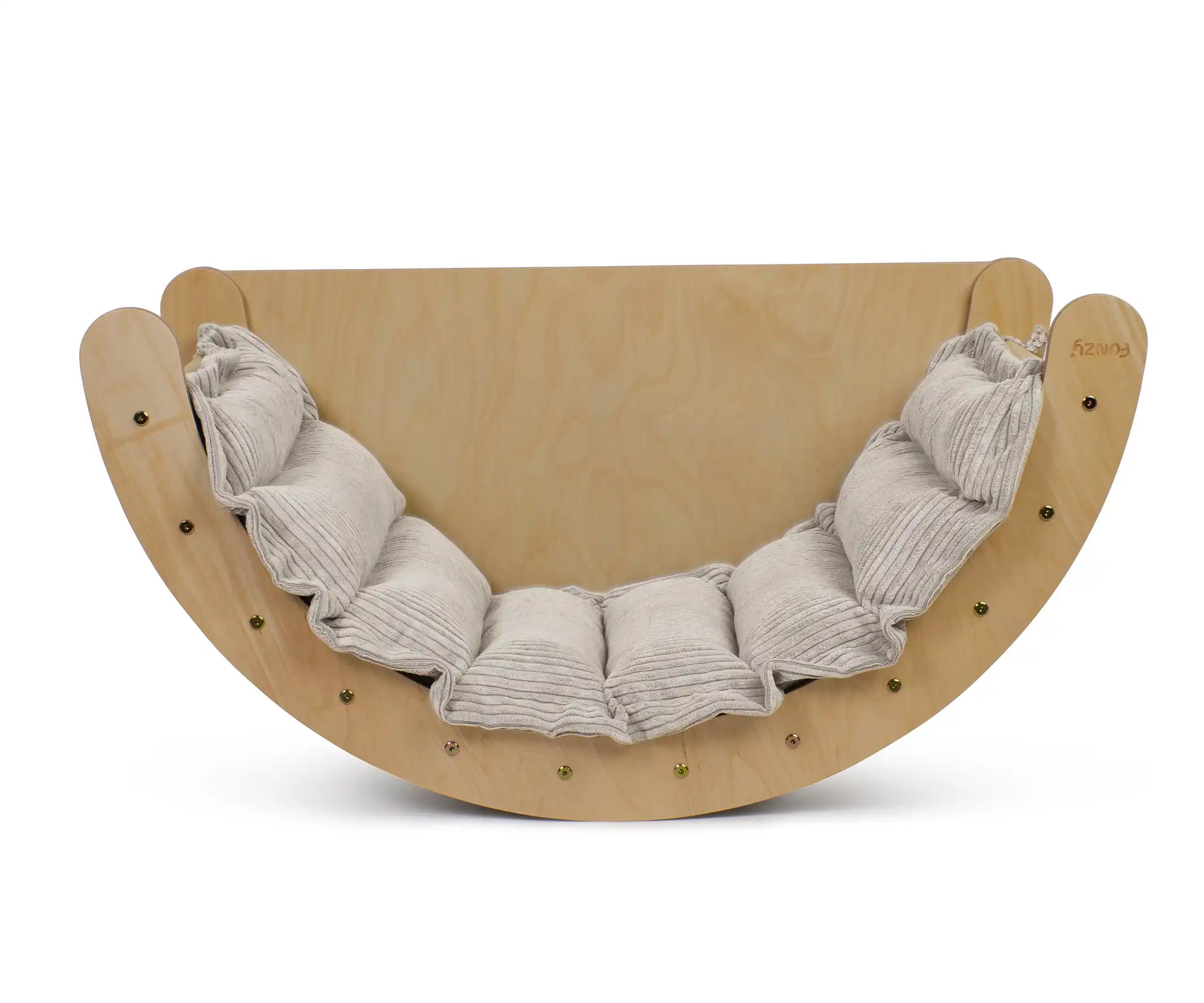 Ensemble arche d'escalade et coussin