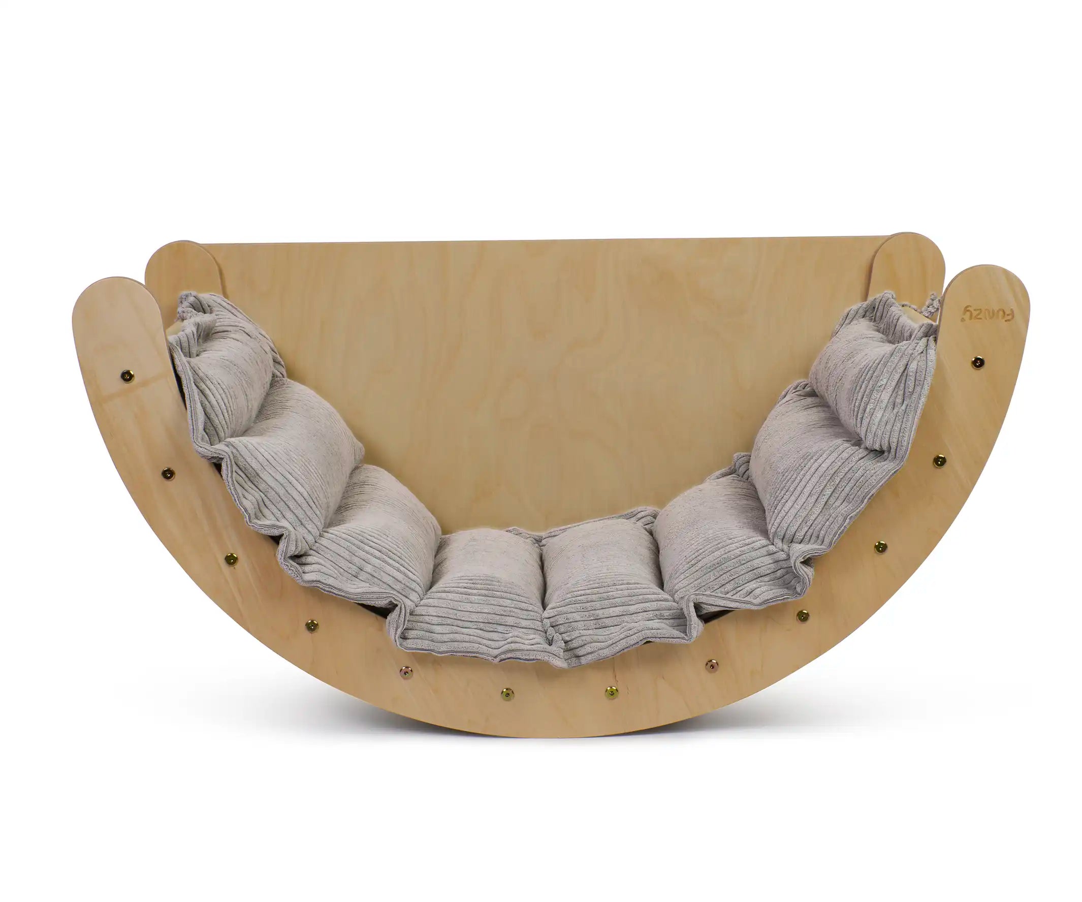 Ensemble arche d'escalade et coussin