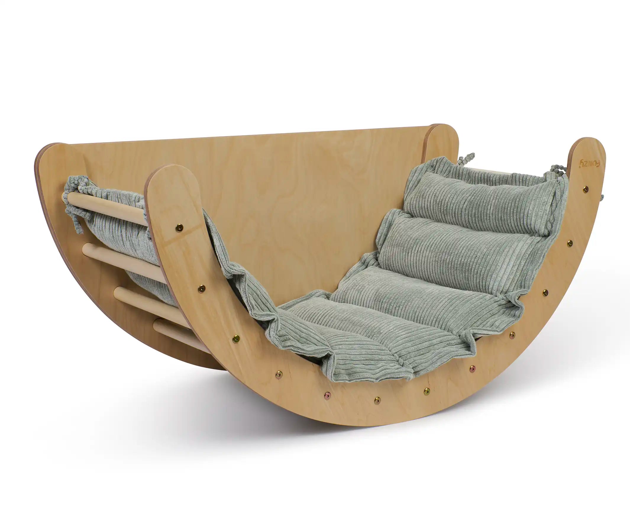 Ensemble arche d'escalade et coussin