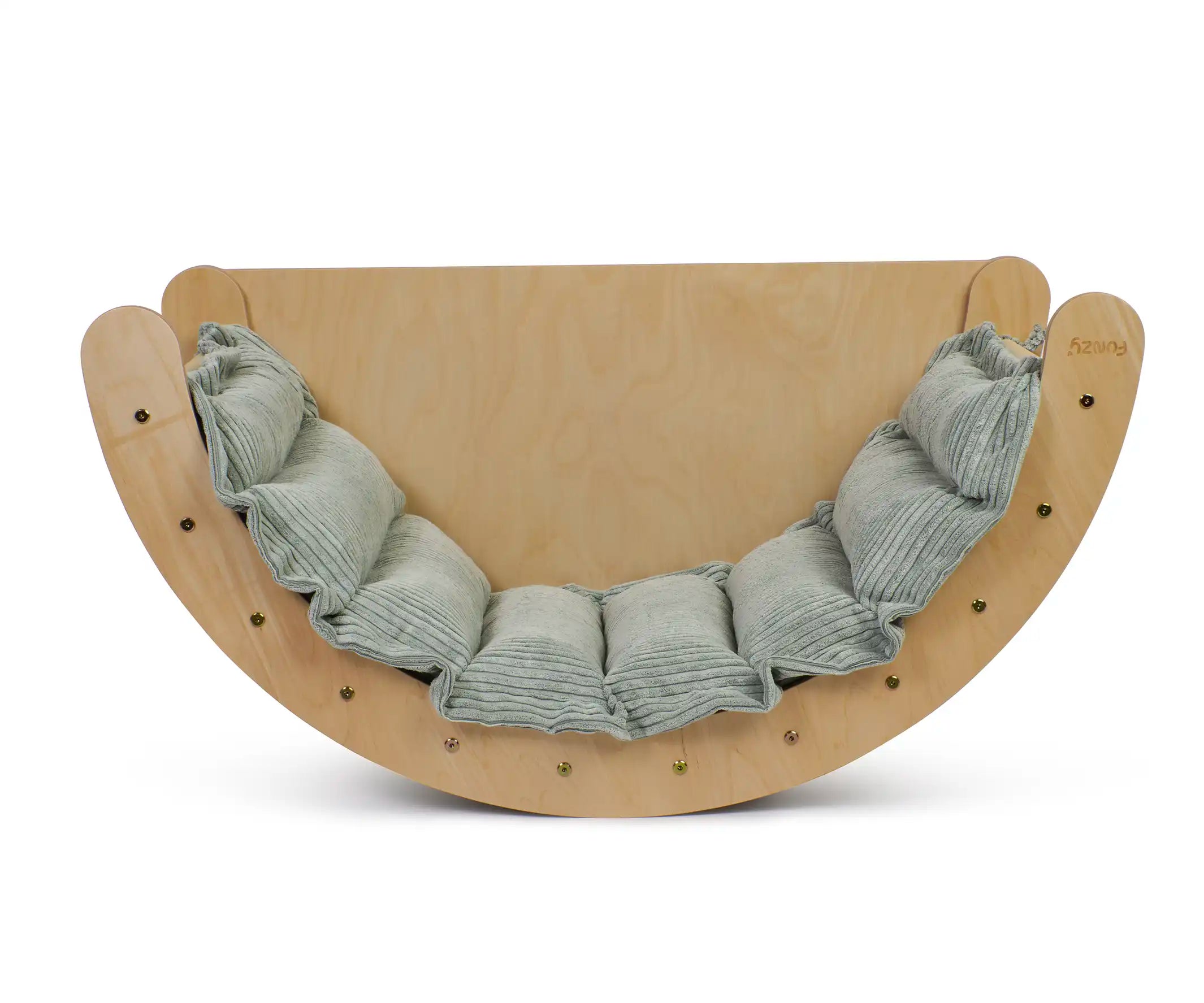 Ensemble arche d'escalade et coussin