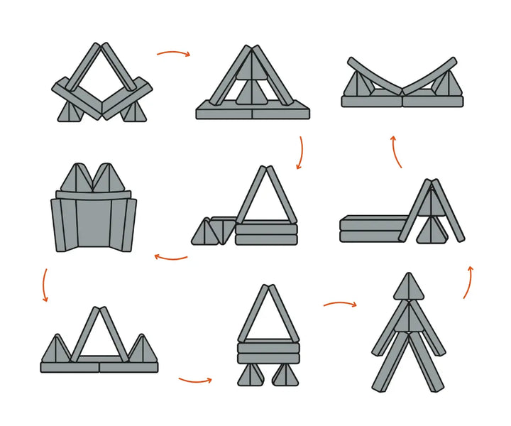 Spielsofa verschiedene Formen #farbe_mond-grau